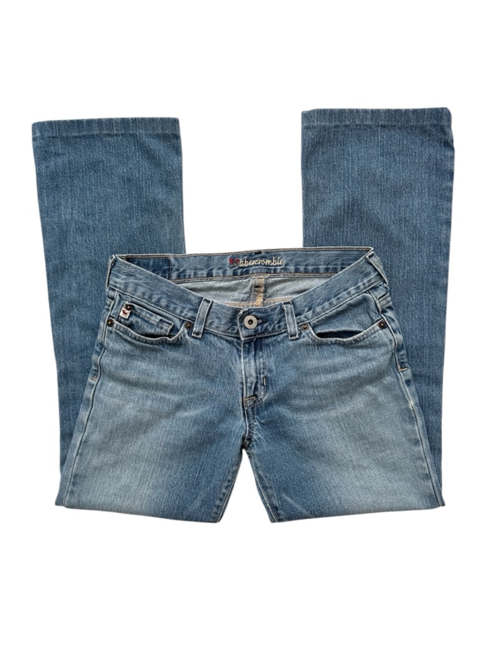 Vintage Abercrombie & Fitch Light Blue Boot Cut Jeans